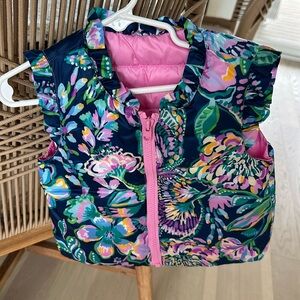 Lilly Pulitzer reversible vest